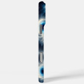 Celestial Buffalos in mystischer Starry Landschaft Case-Mate iPhone Hülle (Rückseite / Rechts)