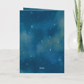 Celestial Bull Symbol Fantasy Taurus Zeichen Gebur Karte (Rückseite)