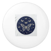Celestial Butterflies Keramikknauf (Vorderseite)
