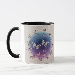 Celestial Butterfly Dreams Tasse - Kosmische Stern