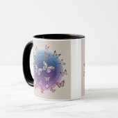 Celestial Butterfly Dreams Tasse - Kosmische Stern (Vorderseite Links)