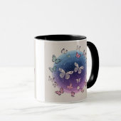Celestial Butterfly Dreams Tasse - Kosmische Stern (VorderseiteRechts)