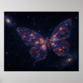 Celestial Butterfly Galaxy  Poster (Vorne)