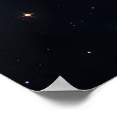 Celestial Butterfly Galaxy Poster (Ecke)