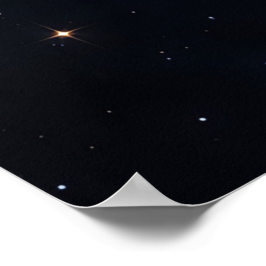 Celestial Butterfly Galaxy  Poster (Ecke)