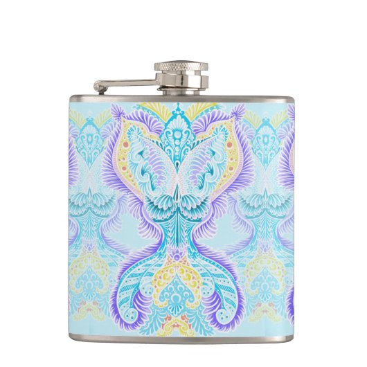 Celestial Butterfly Glow Flachmann (Vorderseite)