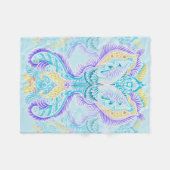 Celestial Butterfly Glow Fleecedecke (Vorderseite (Horizontal))
