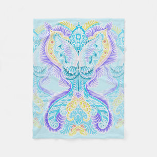 Celestial Butterfly Glow Fleecedecke