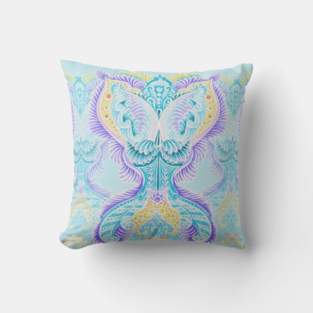Celestial Butterfly Glow Kissen (Vorderseite)