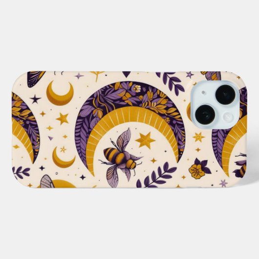 Celestial Buzz Case-Mate iPhone Hülle (Rückseite (Horizontal))