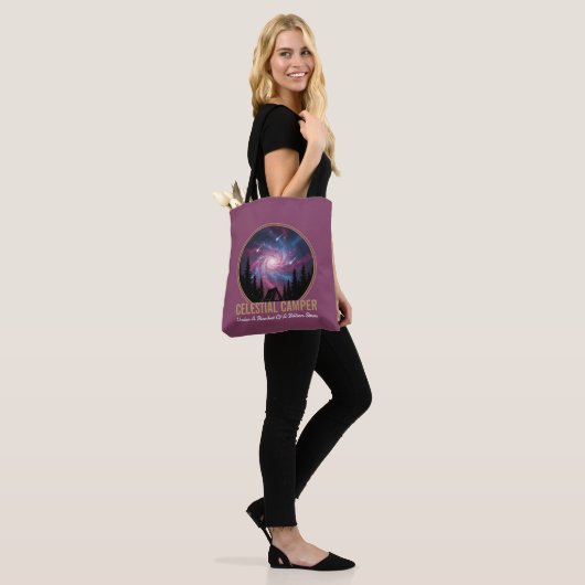 Celestial Camper Galaxy Night Scene Tasche (Am Model)