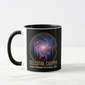 Celestial Camper Galaxy Night Scene Tasse (Links)