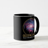 Celestial Camper Galaxy Night Scene Tasse (VorderseiteRechts)
