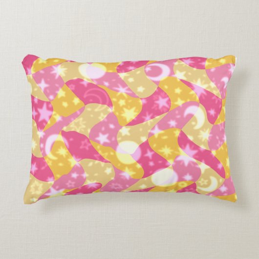 Celestial Candy Swirl Dekokissen (Vorderseite)