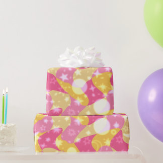 Celestial Candy Wirbel Geschenkpapier