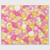Celestial Candy Wirbel Geschenkpapier (Flach)