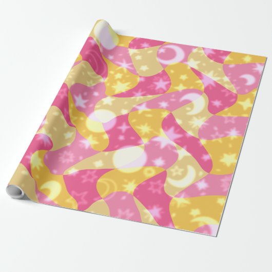 Celestial Candy Wirbel Geschenkpapier (Ungerollt)