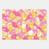 Celestial Candy Wirbel Geschenkpapier Set (Vorderseite 3)
