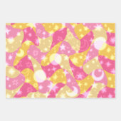Celestial Candy Wirbel Geschenkpapier Set (Vorderseite 2)