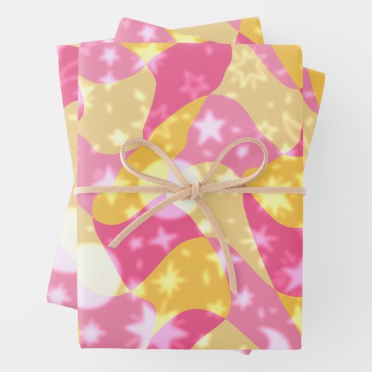 Celestial Candy Wirbel Geschenkpapier Set (Beispiel)