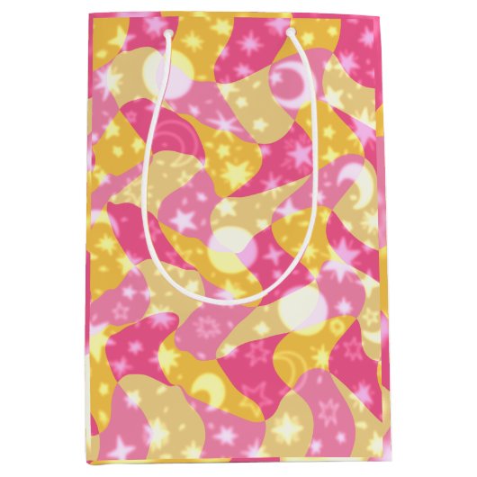 Celestial Candy Wirbel Mittlere Geschenktüte (Vorderseite)