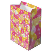 Celestial Candy Wirbel Mittlere Geschenktüte (Rückseite Schrägansicht)