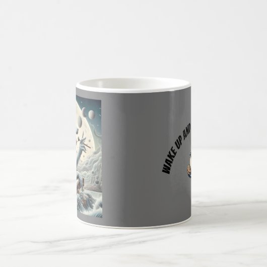 Celestial Canis Pianist Kaffeetasse (Mittel)