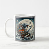 Celestial Canis Pianist Kaffeetasse (Links)