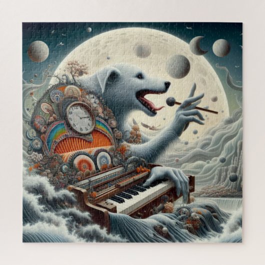 Celestial Canis Pianist Puzzle (Vertikal)