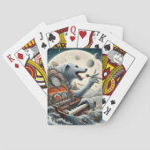 Celestial Canis Pianist Spielkarten (Rückseite)