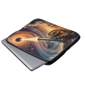 Celestial Cannon: Explosion kosmischer Energie Laptopschutzhülle (Vorne Knopf)