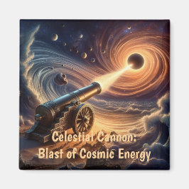 Celestial Cannon: Explosion kosmischer Energie Magnet