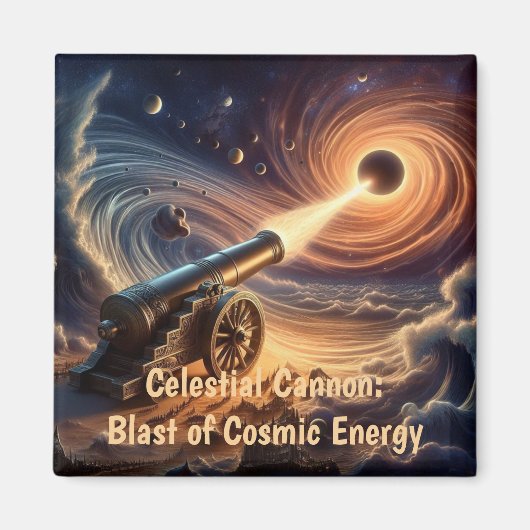 Celestial Cannon: Explosion kosmischer Energie Magnet (Vorne)