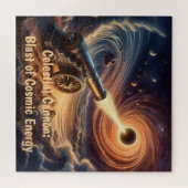 Celestial Cannon: Explosion kosmischer Energie Puzzle (Horizontal)