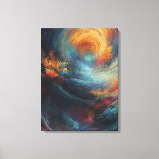 Celestial Canvas Prints - Eine Fusion von surreal  Leinwanddruck (Vorderseite)
