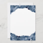 Celestial Capricorn Astrologie Baby Dusche Einladung (Rückseite)