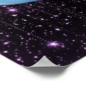 Celestial Capricorn – Astrology Art Poster (Ecke)