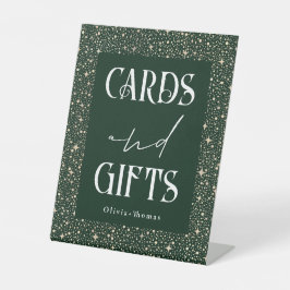 Celestial Card und Geschenke Hochzeit Sockelschild