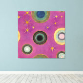 Celestial Cartography: Visionary Cosmos Leinwanddruck (Insitu (Holzboden))