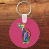 Celestial Cat Schlüsselanhänger (Vorderseite)