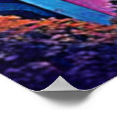 Celestial Cathedral Cityscape Poster (Ecke)