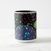 Celestial Celebrations: Maximalist Abstract Art  Tasse (Zentrum)