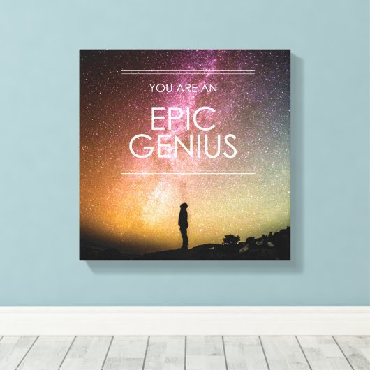 Celestial Charm #1 (12x12) Leinwanddruck (Insitu (Holzboden))