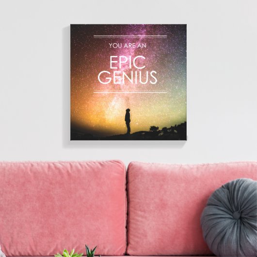 Celestial Charm #1 (12x12) Leinwanddruck (Insitu (Wohnzimmer))