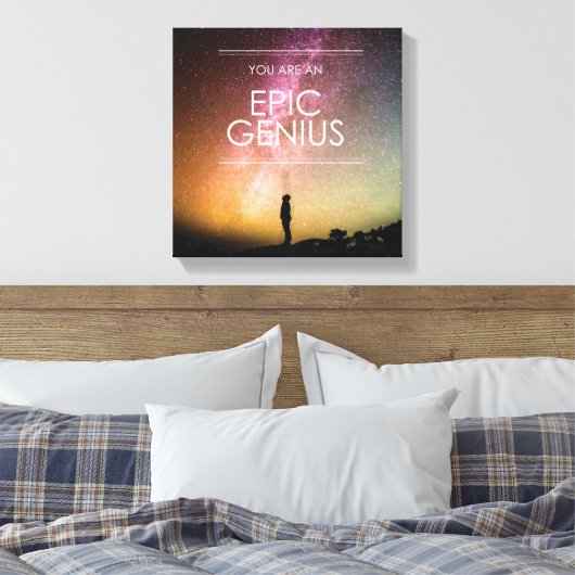 Celestial Charm #1 (12x12) Leinwanddruck (Insitu (Schlafzimmer))