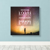 Celestial Charm #2 (12x12) Leinwanddruck (Insitu (Holzboden))