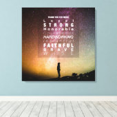 Celestial Charm #2 (24x24) Leinwanddruck (Insitu (Holzboden))