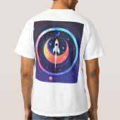 Celestial Chic Space Picture T - Shirt Collection (Rückseite)