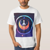 Celestial Chic Space Picture T - Shirt Collection (Vorderseite)
