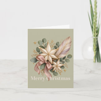 Celestial Christmas Elegance Einladung